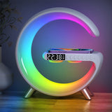 New Intelligent Bluetooth Speaker, Projection Lamp, Rechargeable Bedside Night Light, Sunrise, Wake-Up Lamp, Polar Atmosphere Table Lamp and Wireless
