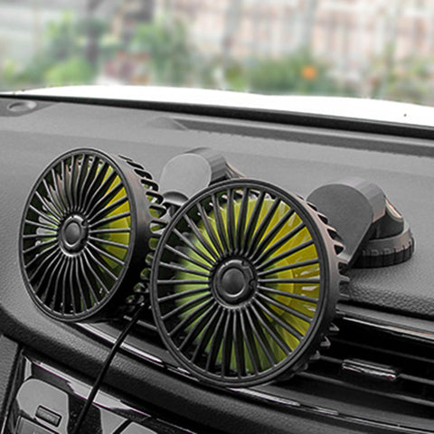 Dual Refresh - USB Portable Car Fan