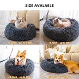Anti Anxiety Pet Bed Anti-Slip & Water-Resistant Bottom Washable
