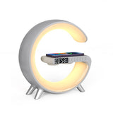 New Intelligent Bluetooth Speaker, Projection Lamp, Rechargeable Bedside Night Light, Sunrise, Wake-Up Lamp, Polar Atmosphere Table Lamp and Wireless