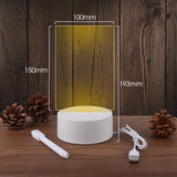 Note Board LED Lamp