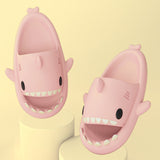 Funny Shark Cartoon Adult's Indoor Slippers Outdoor