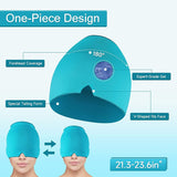 Form Fitting Gel Ice Headache/Migraine/Sinus Relief Hat