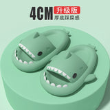 Funny Shark Cartoon Adult's Indoor Slippers Outdoor