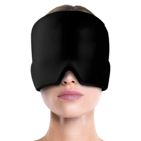 Form Fitting Gel Ice Headache/Migraine/Sinus Relief Hat