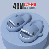 Funny Shark Cartoon Adult's Indoor Slippers Outdoor