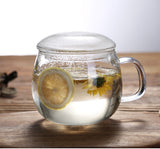 Heat Resistant High Temperature Explosion Proof Glass Tea Infuser