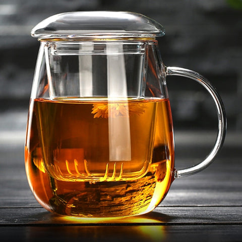 Tea Mug with Lid Filter