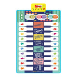 Piano Mat 4 Styles Double Row Multifunction Musical toy
