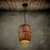 Ceiling Barrel Lamp