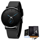 LIGE Ultra-Thin Mens Luxury Sport Watch