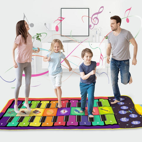 Piano Mat 4 Styles Double Row Multifunction Musical toy