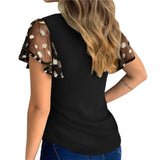 Floral Print Chiffon Jumper Blouse