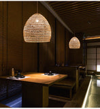HAVEN HAND WOVEN RATTAN LED PENDANT LIGHT