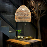 HAVEN HAND WOVEN RATTAN LED PENDANT LIGHT