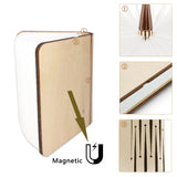 Led Book Shape Foldable Night Light