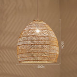 HAVEN HAND WOVEN RATTAN LED PENDANT LIGHT