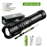 Super XHP120 Most Powerful Led Flashlight