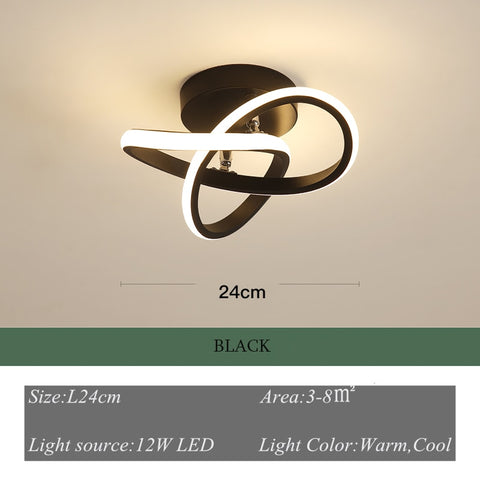 Modern LED Ceiling Lights: Surface Mounted