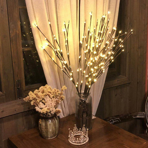 20 LEDs Willow Branch Lamp Strings