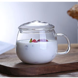Heat Resistant High Temperature Explosion Proof Glass Tea Infuser