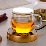 Heat Resistant High Temperature Explosion Proof Glass Tea Infuser