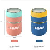 Mini Portable Food Thermal Jar With Spoon