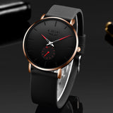 LIGE Ultra-Thin Mens Luxury Sport Watch