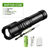 Super XHP120 Most Powerful Led Flashlight