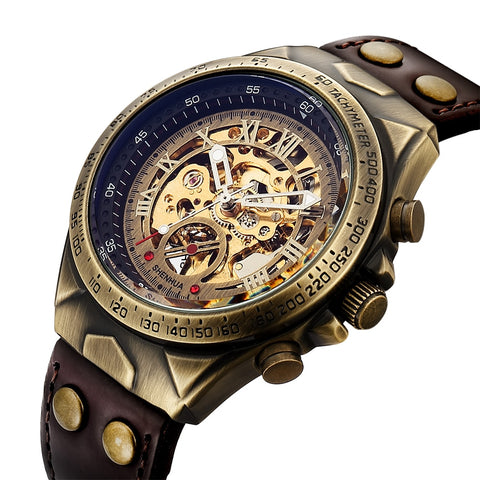 Classic Leather Mechanical Watch