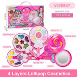 Kids Cosmetics Make Up Set Washable Beauty Makeup Box