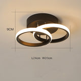 Modern LED Ceiling Lights: Surface Mounted