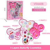 Kids Cosmetics Make Up Set Washable Beauty Makeup Box