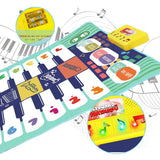 Piano Mat 4 Styles Double Row Multifunction Musical toy