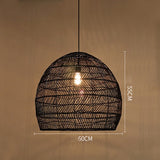 HAVEN HAND WOVEN RATTAN LED PENDANT LIGHT