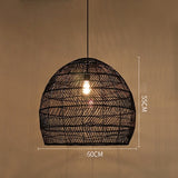 HAVEN HAND WOVEN RATTAN LED PENDANT LIGHT