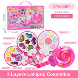 Kids Cosmetics Make Up Set Washable Beauty Makeup Box
