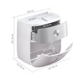 Wall Mounted Waterproof Toilet Paper Holder