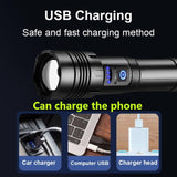 Super XHP120 Most Powerful Led Flashlight