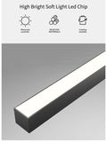 Black chandelier led ceiling light