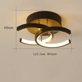Modern LED Ceiling Lights: Surface Mounted