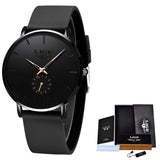 LIGE Ultra-Thin Mens Luxury Sport Watch
