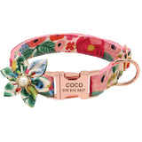 Personalised Collar and Lead Set