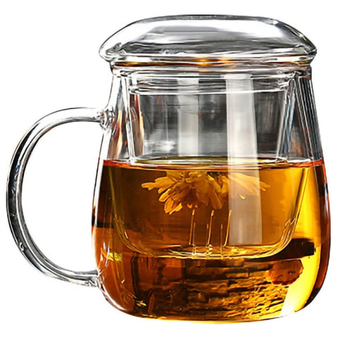 Tea Mug with Lid Filter