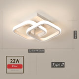 Modern LED Ceiling Lights: Surface Mounted