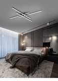 Black chandelier led ceiling light