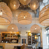 HAVEN HAND WOVEN RATTAN LED PENDANT LIGHT