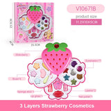 Kids Cosmetics Make Up Set Washable Beauty Makeup Box