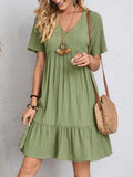 Women Loose Ruffles Befree Dress