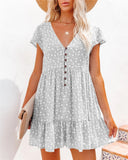 Women Loose Ruffles Befree Dress